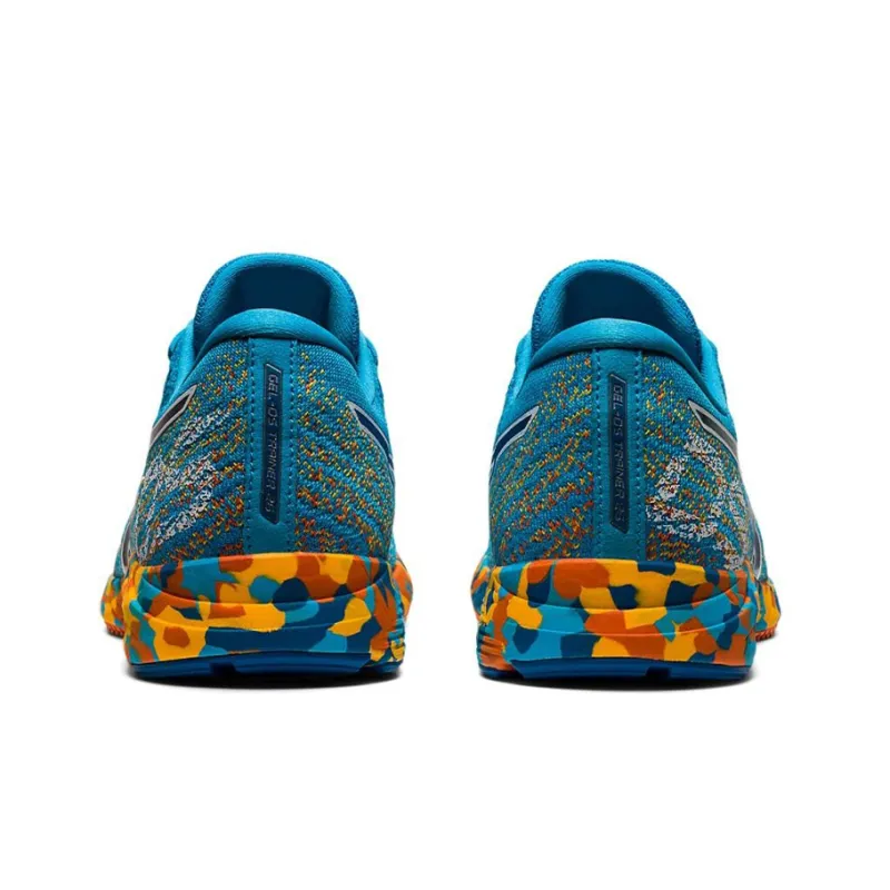 Asics Gel DS Trainer 26 Digital Aqua Marigold Orange-4