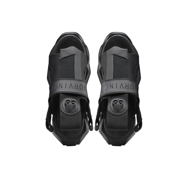 NORVINCY Soft Sole Hook and Loop American Beach Sandals Unisex-2