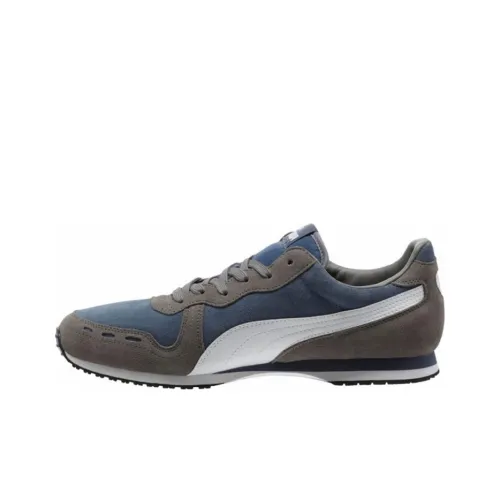 PUMA Cabana Racer Running Shoes Men Low-Top Indigo/Steel Gray/White