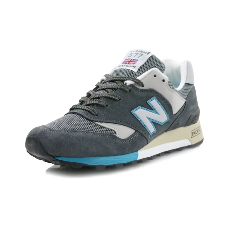 New Balance 577 Shoes Grey/Blue-2