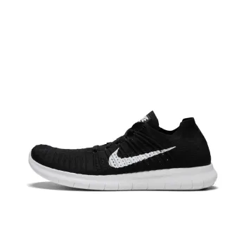 Nike Free Run Flyknit Black/White