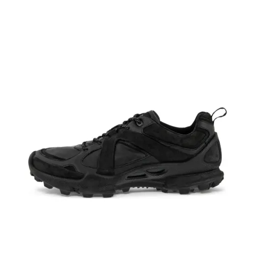 Ecco Running Shoes Men Low-Top Black