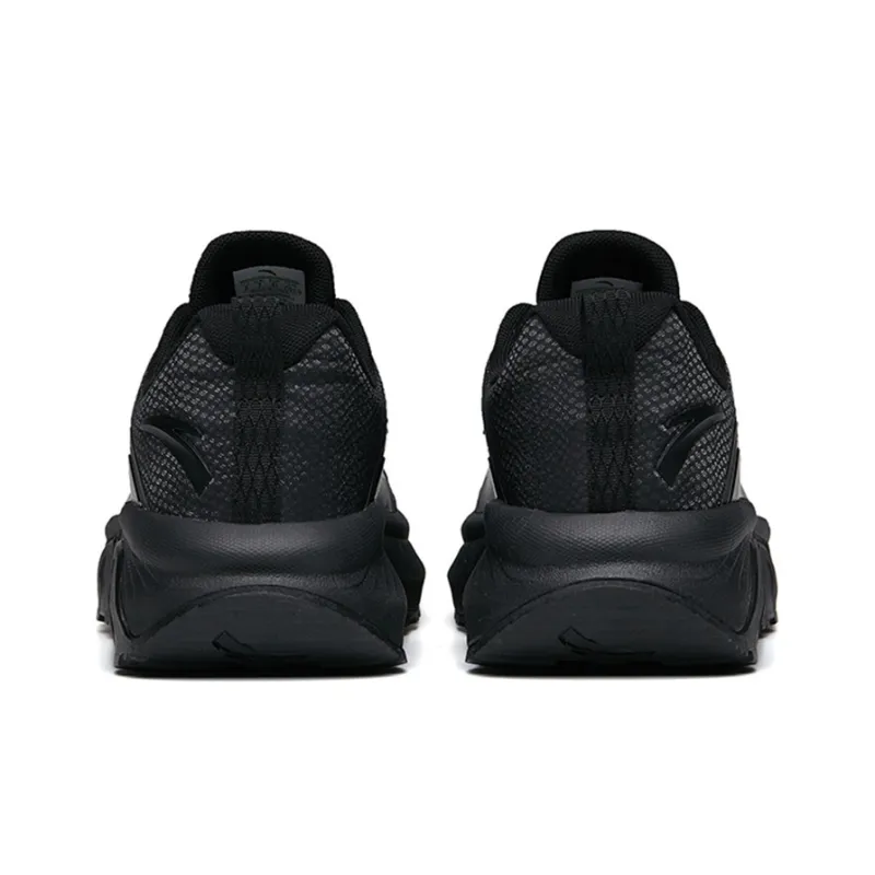 Anta Snow Collection Cushioning Anti Slip And Wear Resistant Low Top Hiking/Trekking Shoes Men's Black All-3