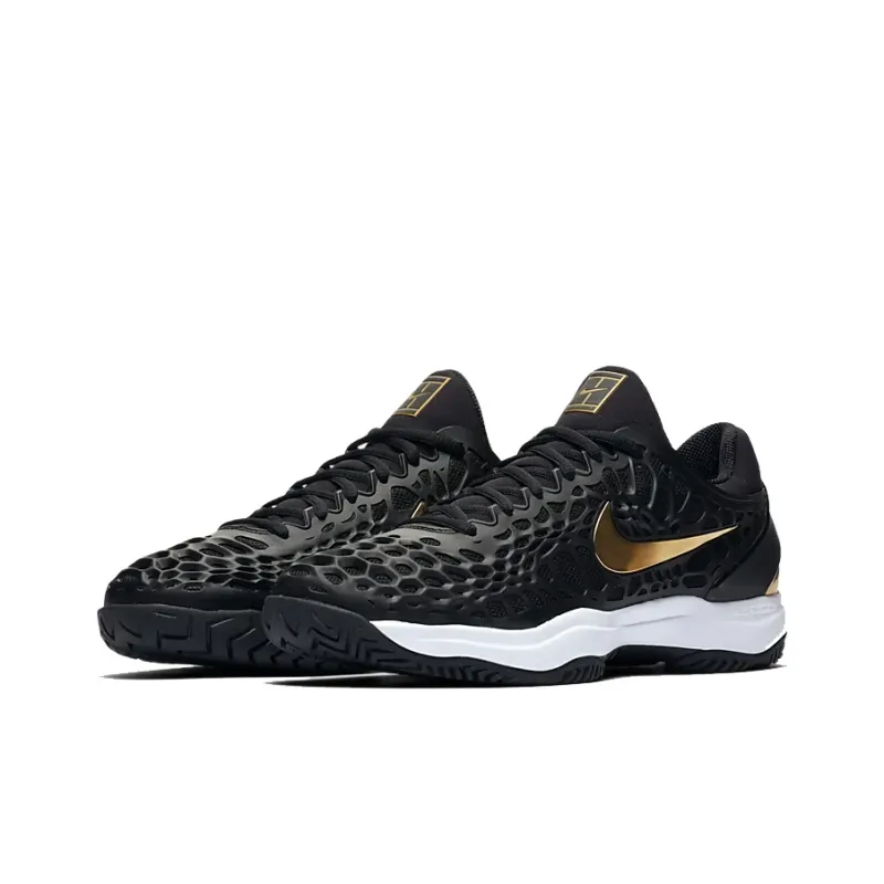Nike Air Zoom Cage 3 Hc 'Black Metallic Gold'-2