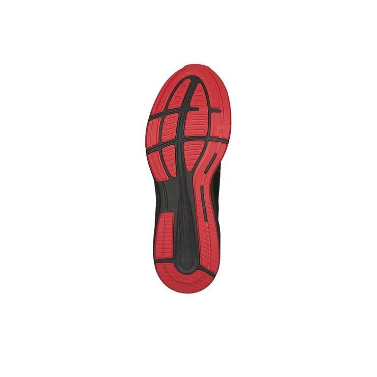 Asics Roadhawk FF Running Shoes Men Low Top Black/Red-5