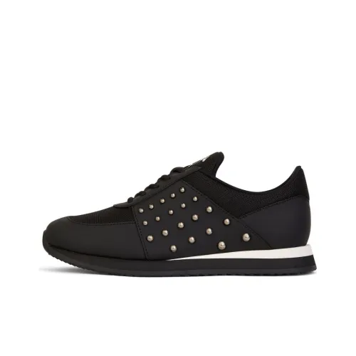 Giuseppe Zanotti/GZ Jimi Running Cushioned Wear-Resistant Breathable Lightweight Low-Top Casual Shoes Men's Black