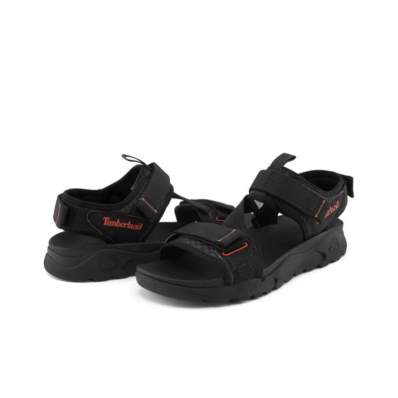 Timberland Ripcord Double Strap Sandals 'Black'-4