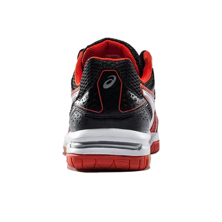 Asics Gel-Rocket 7 Anti-Slip Wear-Resistant Low-Top Running Shoes Men's China Red White-3