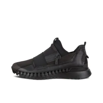 Ecco Zipfle Slip On Low Top Casual Shoes Men's Black