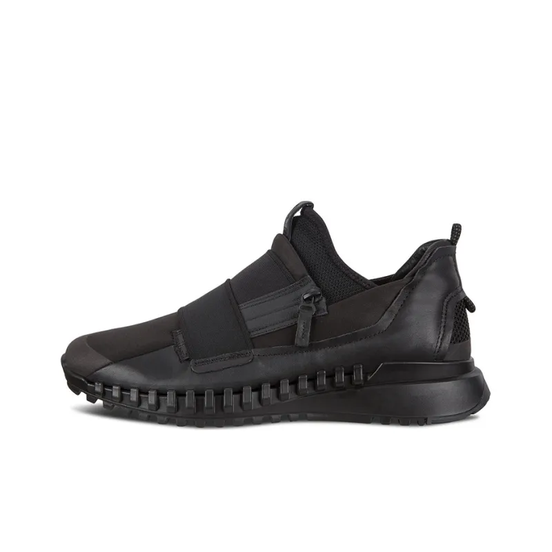 Ecco Zipfle Slip On Low Top Casual Shoes Men's Black-0