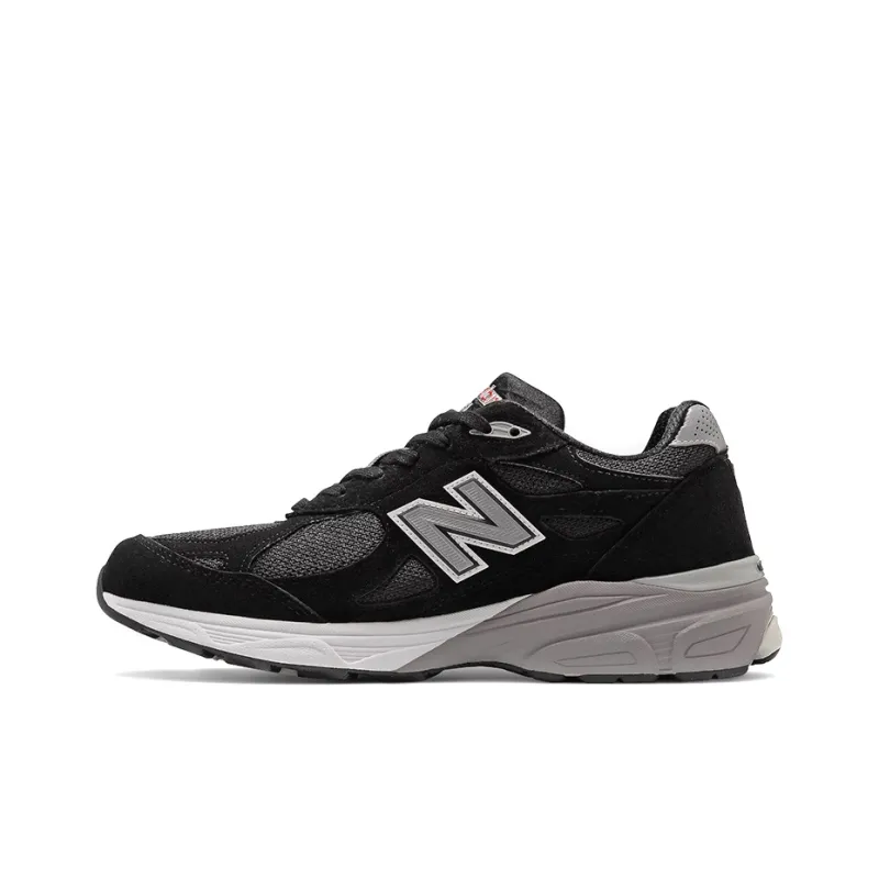 New Balance 990v3 MiUSA Black White-0
