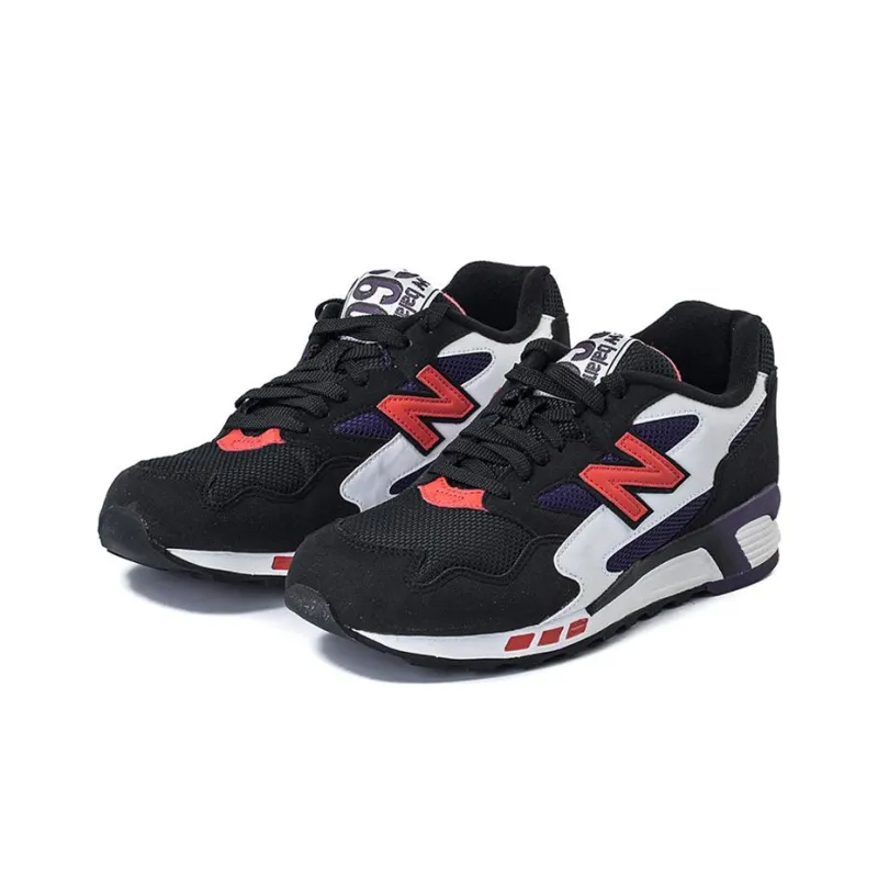 New Balance 660 Series Black/White/Purple-2