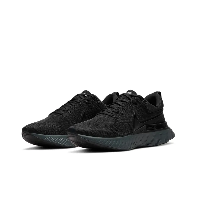 Nike React Infinity Run Flyknit 2 Black Iron Grey-2