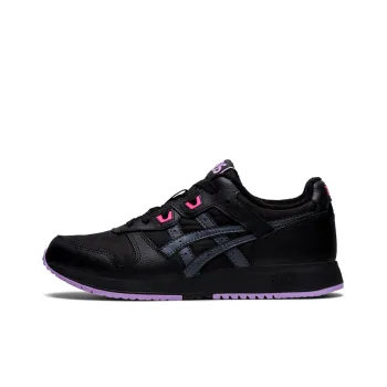 Asics Gel Lyte Run Wear Resistant Low Top Walking Shoes Women's Black Purple