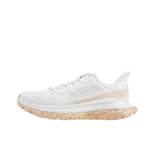 HOKA ONE ONE Mach 4 Running Shoes Women's Low-Top White