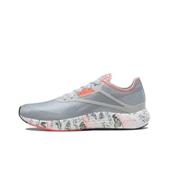 Reebok Flashfilm Running Shoes Men Low Top Lime/Coral Orange