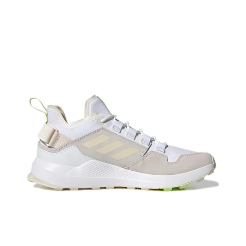 Adidas Terrex Hikster Anti-Slip Wear-Resistant Low-Top Hiking Shoes Men's White-1