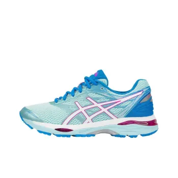 Asics Gel-Cumulus 18 Low-Top Running Shoes Women's Blue Pink