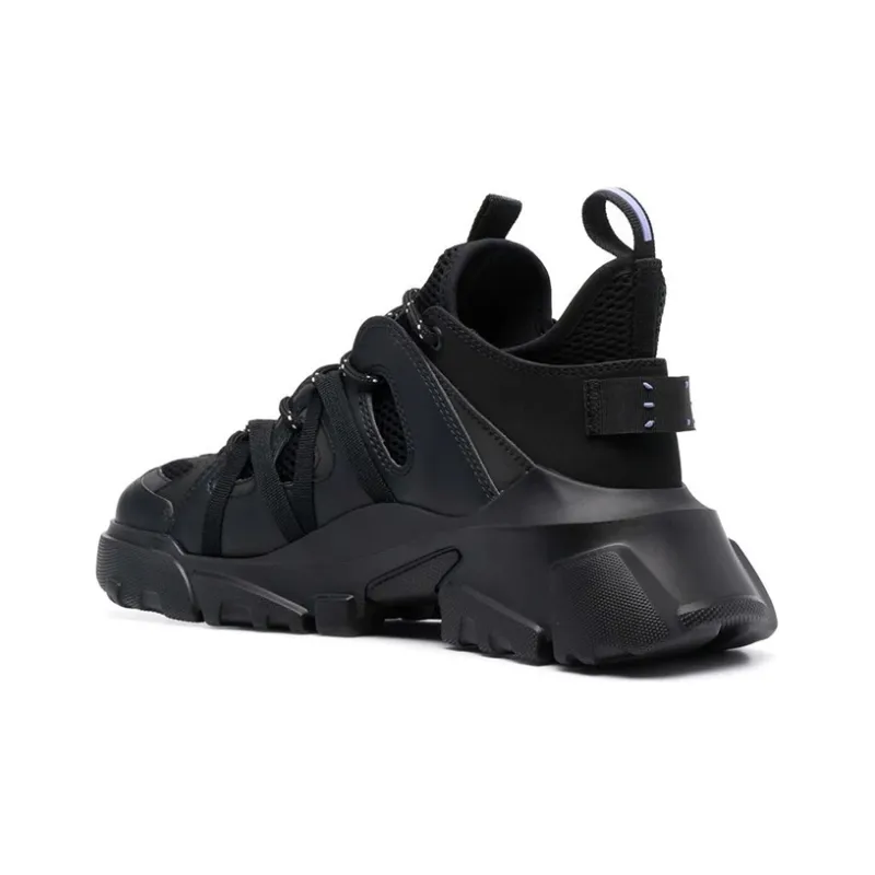 Alexander McQueen McQ Alexander McQueen Descender Lace Up Sneakers 'Core Black'-3
