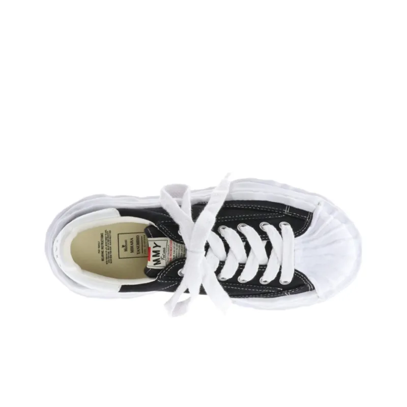 MIHARA YASUHIRO Blakey OG Sole Canvas Low Black No Logo-6