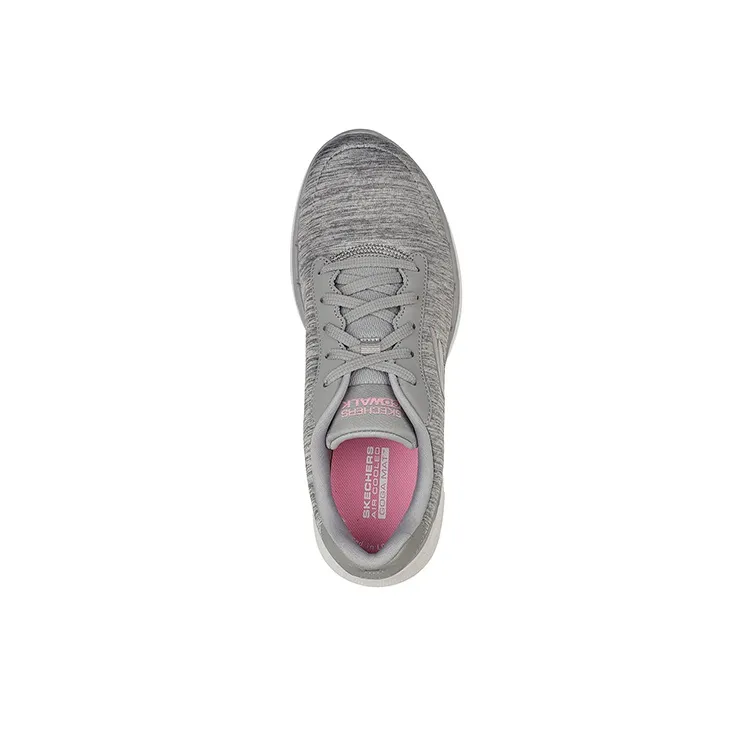 Skechers Go Walk 6 - Magic Melody Low-Top Casual Shoes Women's Gray-3