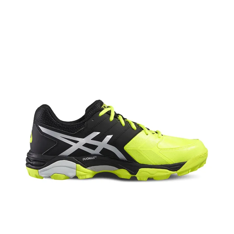 Asics Gel-Blackheath 6 Cushioned Wear-Resistant Slip-Resistant Low-Top Running Shoes Men's Black Yellow-1