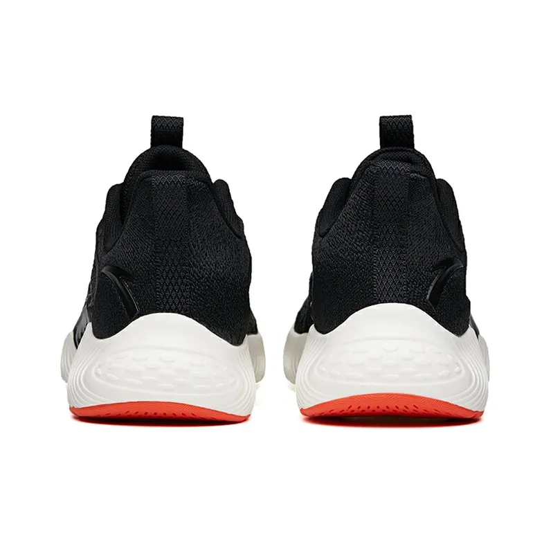 Anta Running Collection Breathable Lightweight And Wear-Resistant Low-Top Running Shoes Men's Black-2