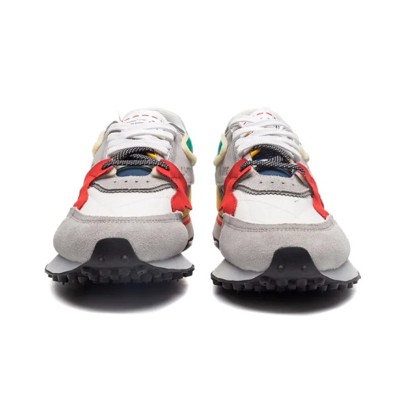 LiNing 001 Running Shoes Women's Low Top White/Stone Gray-3