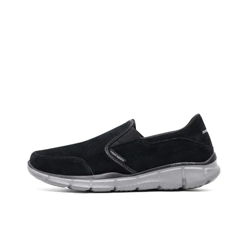 Skechers Equalizer 1.0 Casual Shoes Men Low-Top Black/Grey White