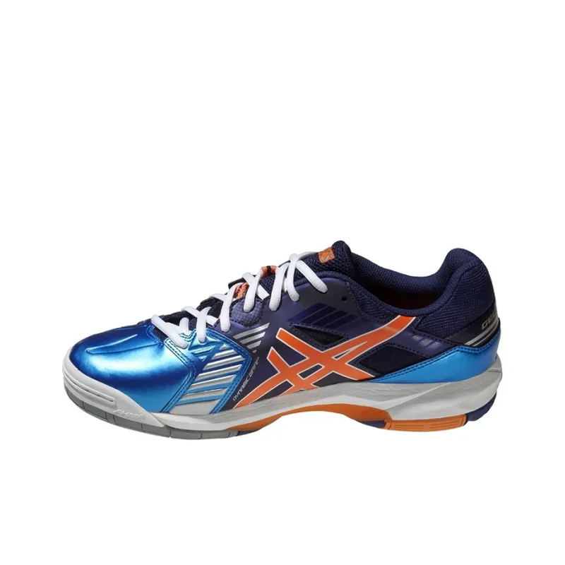 Asics Ge Sensei 5 Running Shoes Men Low Top Blue/Yellow-0