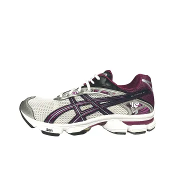 Asics Gel-Stratus 2 Running Shoes Women's Low-Top White/Purple