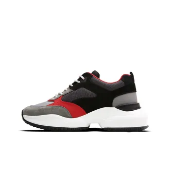 HOGAN Interaction Low-Top Casual Shoes Men's Black Gray