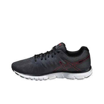 Asics Gel-Elate Tr Wear-Resistant Slip-Resistant Low-Top Running Shoes Men's Black Red