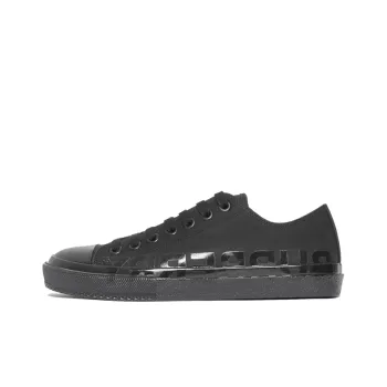 Burberry Larkhall Low Top Stylish Skateboarding Shoes Men's Pure Black