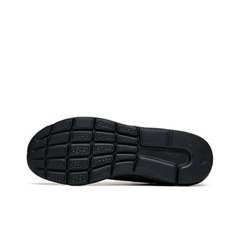 Anta Cushioning Lightweight Low-Top Running Shoes Men's Black Blue-3