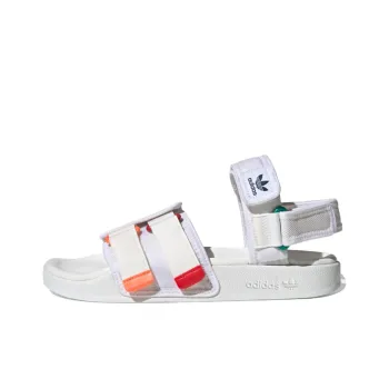 Adidas Originals Adilette Sandal 4.0 'White Scarlet True Orange'