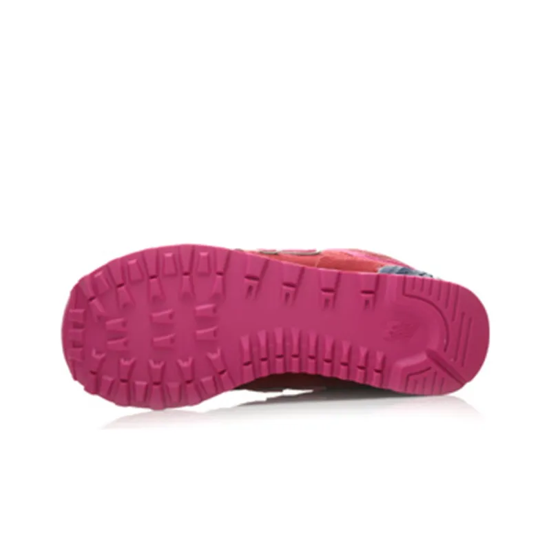 New Balance 574 Series Mid Retro Mid Top Pink/Red Women's-3