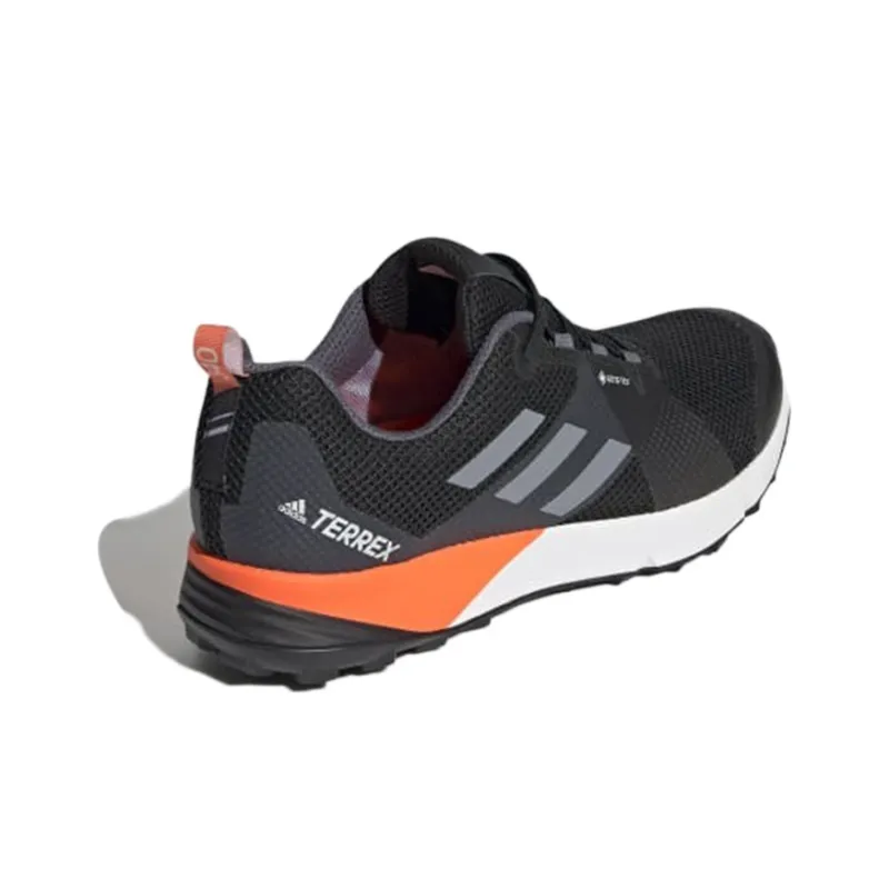 Terrex Two Adidas GORE-TEX 'Black Grey Solar Orange'-3