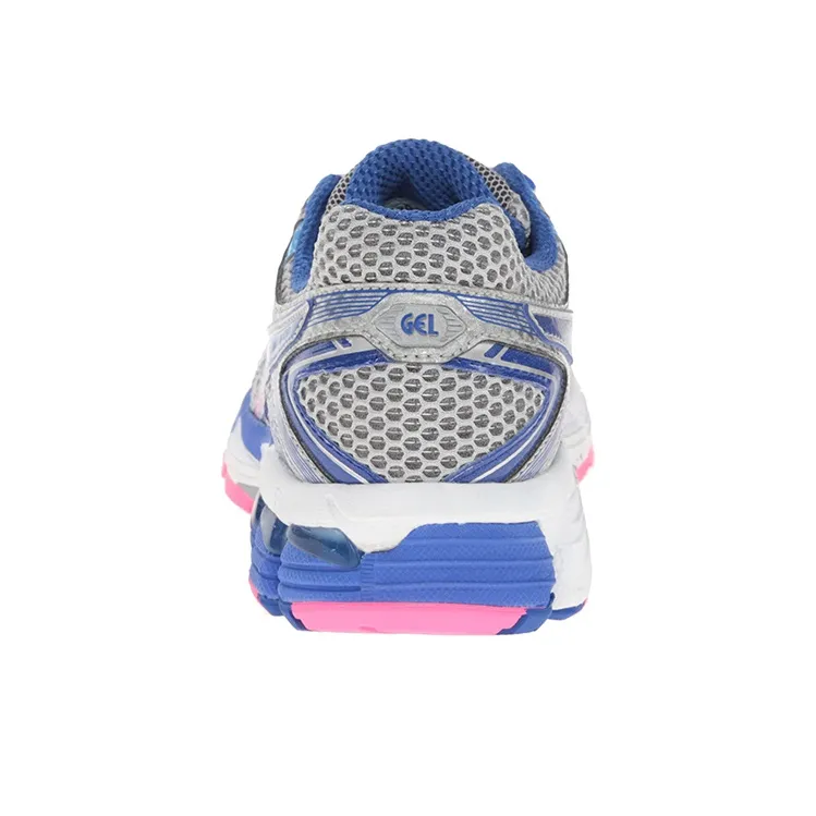 Asics GT-1000 Anti-Slip And Wear-Resistant Breathable Low-Top Running Shoes Women's Silver Blue-4