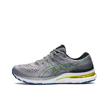 Asics Gel Kayano 28 Sheet Rock Grey Hazard Green