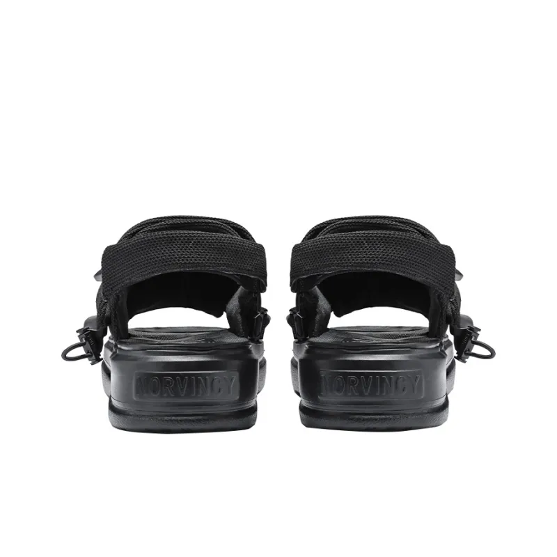 NORVINCY Street Beach Sports Hook and Loop Sandals Unisex-3