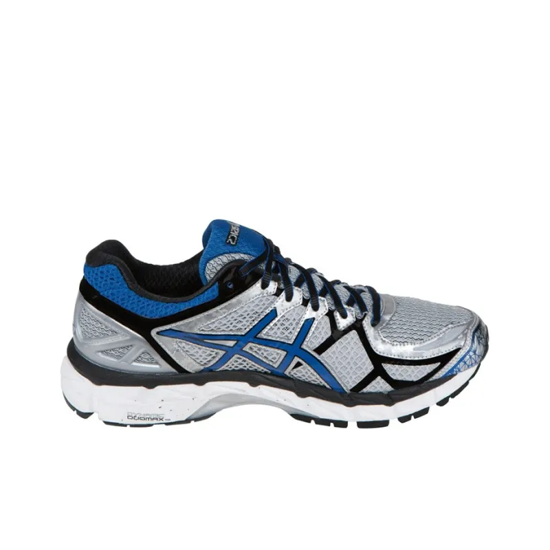 Asics Gel-Kayano 21 Wear-Resistant Low-Top Running Shoes Men's White Blue 2E-Width-1