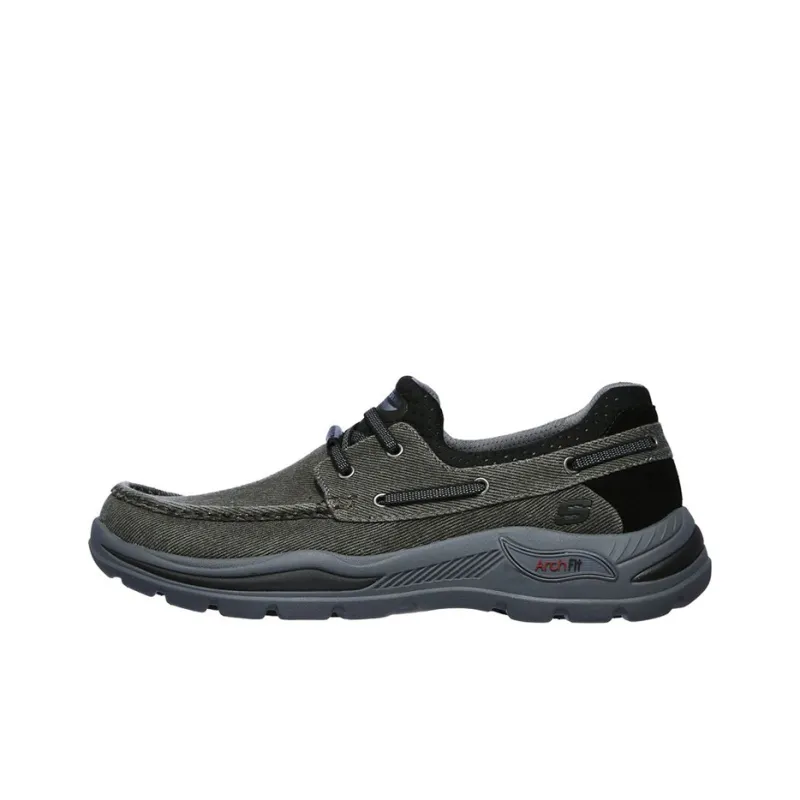 Skechers Arch Fit Motley Casual Shoes Men Low-Top Black-0