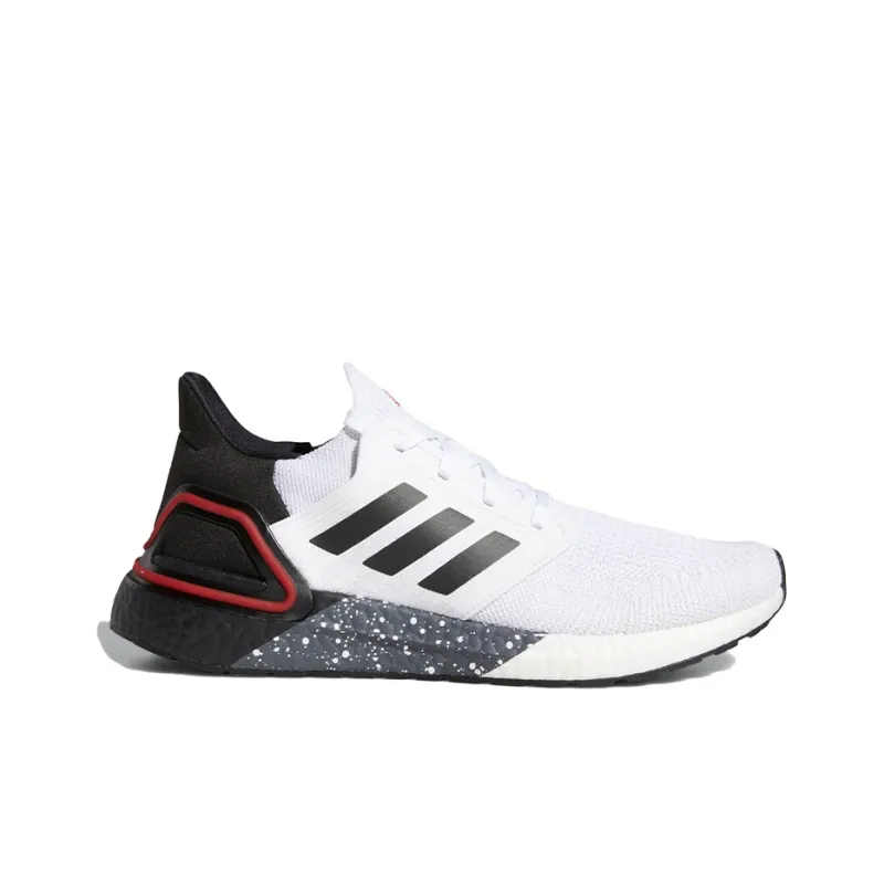Adidas Ultra Boost 20 'White Black Red'-1