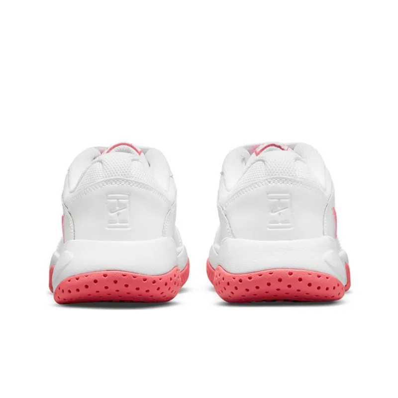 Nike Court Jr. Lite 2 Low-Top Tennis Shoes Pink/White GS-4