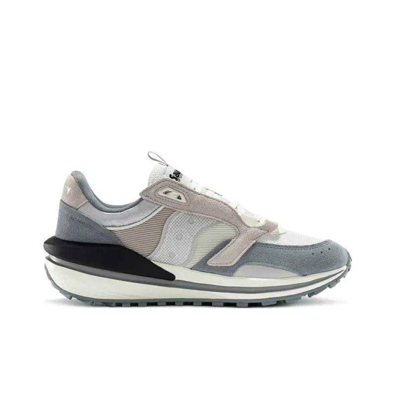 Saucony Jazz Original Cushioning Anti Slip Wear Resistant Breathability Low Top Running Shoes Men's Ecru-1