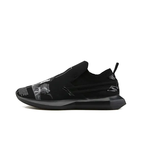 NORVINCY Running Shoes Unisex Low-Top Black