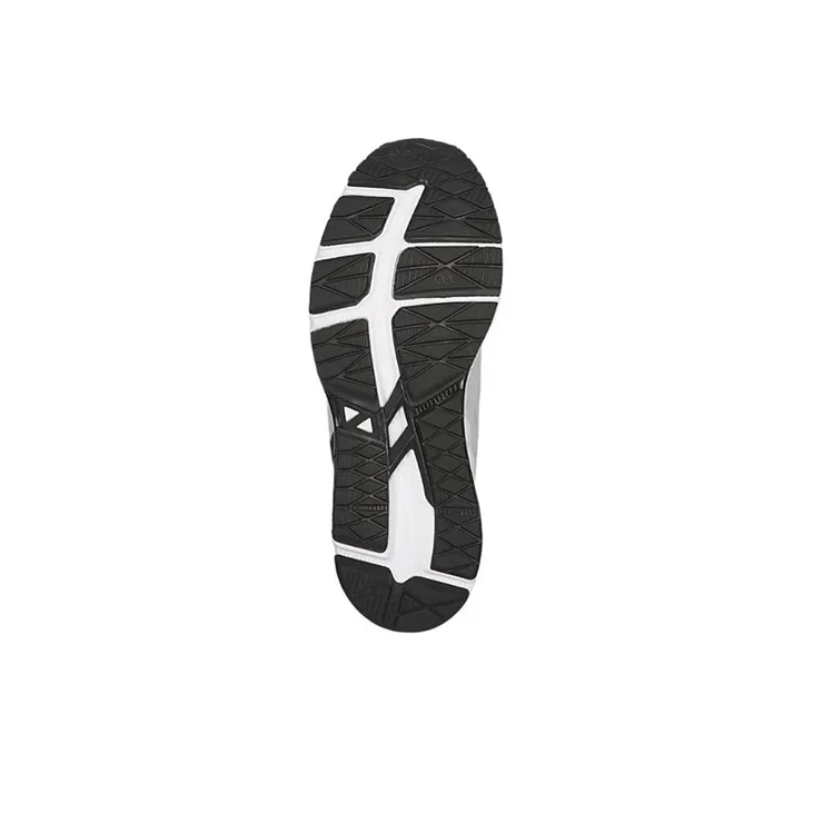 Asics Gel-Fortitude 8 Durable Breathable Low-Top Running Shoes Men's White Black 2E-Width-5