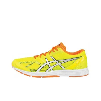 Asics Gel-hyper Speed 7 Anti-Slip And Wear-Resistant Breathable Low-Top Running Shoes Men's Yellow