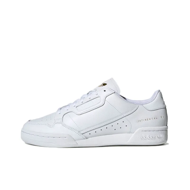 Adidas Continental 80 Gold Metallic Heel Text-0